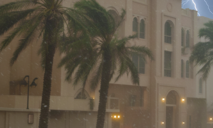 Shamal Winds in Qatar