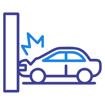 An icon showing a car with a dollar sign, representing vehicle finance or damage.