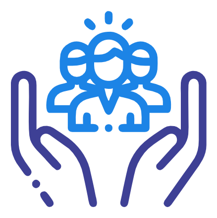 Teamwork icon – corporate insurance solutions