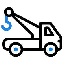 Towing truck icon