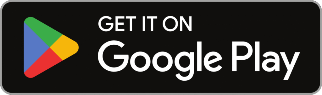 Black button with white text "GET IT ON Google Play" and the Google Play logo.
